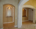 Hallway Niches, Faux Finishes